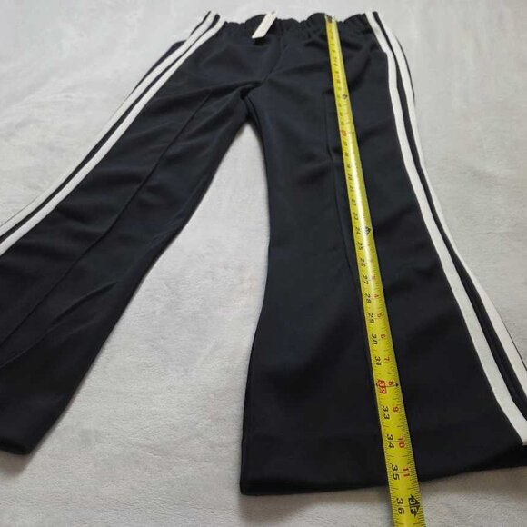 New M Maeve x Anthropologie Fitted side stripe black track pants - Picture 6 of 10